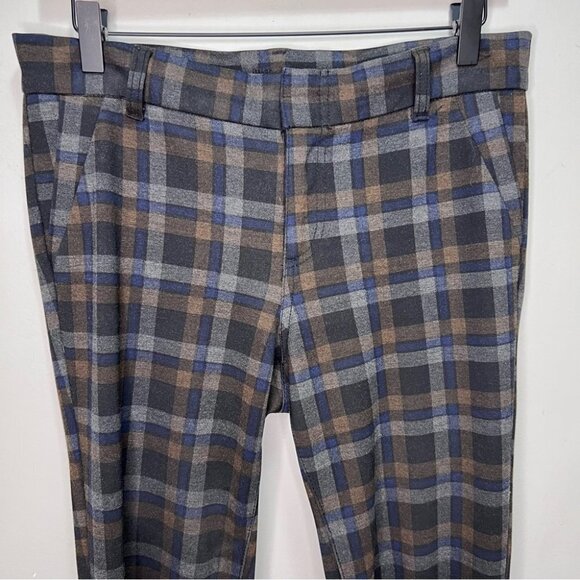 KUT from the Kloth Diana Checkered Skinny Pants Size 6 - Picture 4 of 12